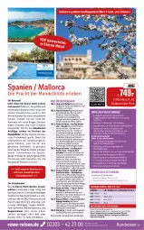 Gazetka promocyjna Rewe Reisen - Reiseprospekt - Gazetka - ważna od 30.05 do 30.05.2025 - strona 11 - produkty: aust, Bad, Blüte, buch, deutschsprachige reiseleitung, dusche, eis, elle, Fahrrad, Heu, inklusivleistungen, Liege, mandel, pool, rama, reis, reiseverlauf, Ria, saro, schirme, Ti, tisch, uhr, wasser, wein, wellnessbereich