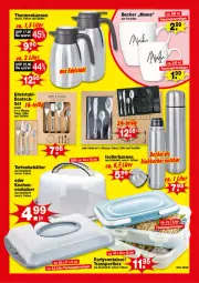 Gazetka promocyjna  - Prospekte - Gazetka - ważna od 03.05 do 03.05.2025 - strona 3 - produkty: Becher, Behälter, besteck, Container, edelstahl, gabel, isolierkanne, kuchen, Löffel, mam, messer, tee, torte