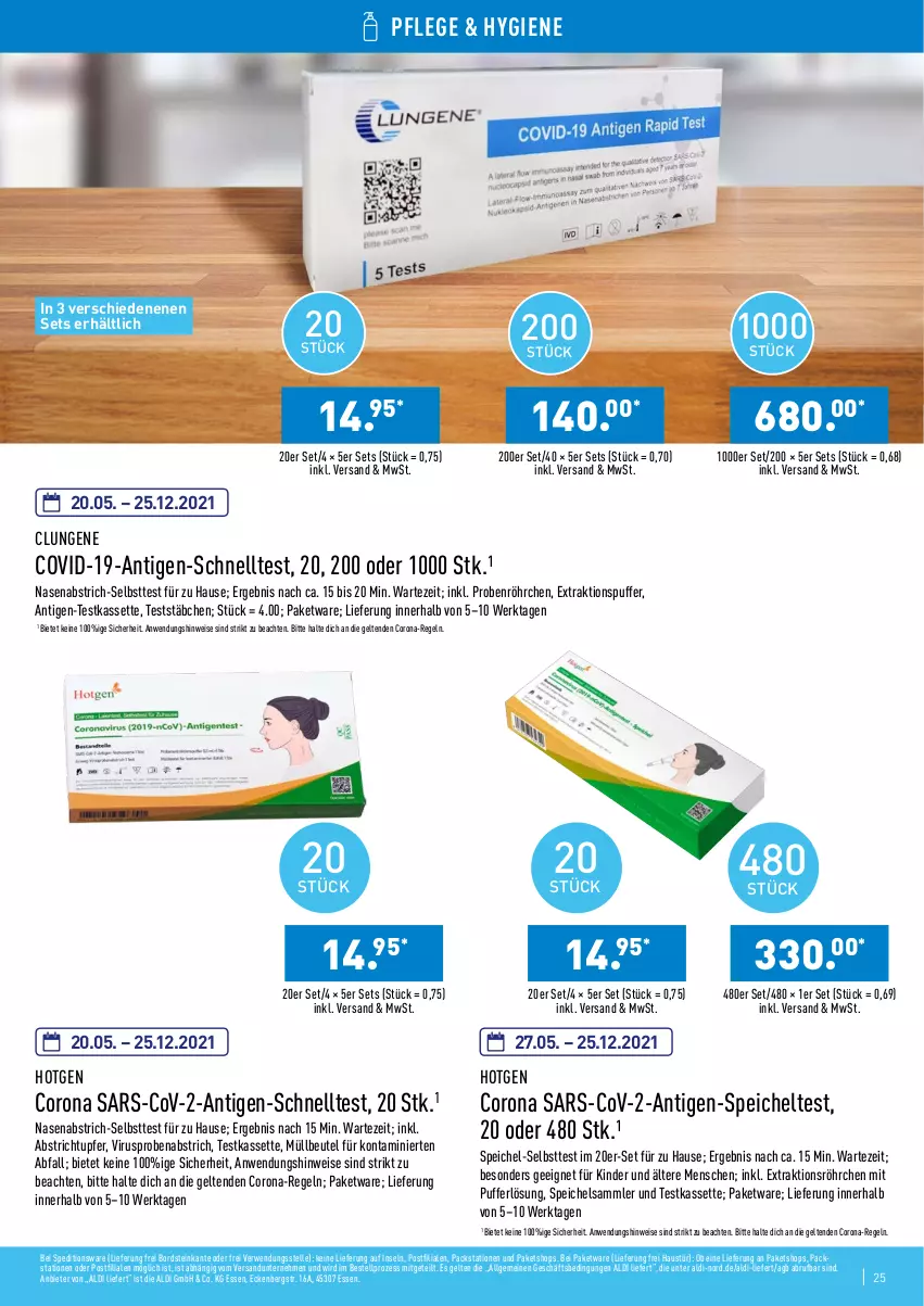 Aktueller Prospekt Aldi Nord - Aldi-Liefert - von 21.06 bis 10.07.2021 - strona 25