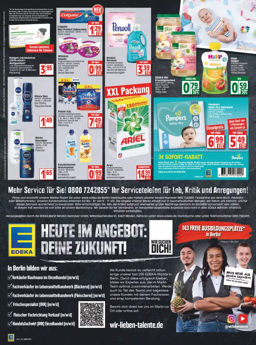 Aktueller Prospekt Edeka - Prospekte - von 24.05 bis 29.05.2021 - strona 16