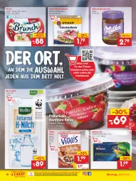 Gazetka promocyjna Netto Marken-Discount - Filial Angebote - Gazetka - ważna od 08.01 do 08.01.2022 - strona 18 - produkty: bett, bio, creme, discount, eis, fleisch, frühstücksfleisch, haselnuss, Haselnusscreme, konfitüre, konfitüre extra, marken-discount, Meßmer, milch, milka, müsli, ndk, nuss, reis, tee, Ti, tulip, usb, versandkostenfrei, vita, vitalis, vitalis müsli