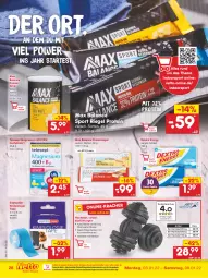 Gazetka promocyjna Netto Marken-Discount - Filial Angebote - Gazetka - ważna od 08.01 do 08.01.2022 - strona 28 - produkty: drink, eis, kracher, magnesium, magnesium 400, Mantel, ndk, reis, Ria, riegel, Sport, Ti, usb, versandkostenfrei