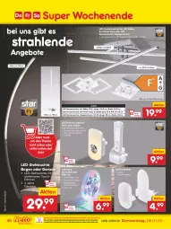 Gazetka promocyjna Netto Marken-Discount - Filial Angebote - Gazetka - ważna od 08.01 do 08.01.2022 - strona 40 - produkty: angebot, angebote, auer, Brei, decke, deckenleuchte, dimmer, eis, Lampe, latte, LED Deckenleuchte, led-deckenleuchte, led-stehleuchte, Leuchte, Mode, Nachtlicht, ndk, reis, stehleuchte, Tasche, taschen, taschenlampe, Ti, versandkostenfrei