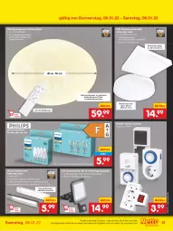 Gazetka promocyjna Netto Marken-Discount - Filial Angebote - Gazetka - ważna od 08.01 do 08.01.2022 - strona 41 - produkty: angebot, auer, batterie, batterien, Bau, decke, deckenleuchte, dimmer, eis, elle, fernbedienung, küche, Küchen, LED Deckenleuchte, led-deckenleuchte, leds, Leuchte, leuchtmittel, Nachtlicht, Schal, Schrank, Ti, timer, ZTE