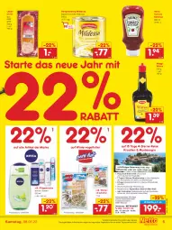 Gazetka promocyjna Netto Marken-Discount - Filial Angebote - Gazetka - ważna od 08.01 do 08.01.2022 - strona 5 - produkty: angebot, auer, buch, deutschsprachige reiseleitung, dusche, eimer, eis, heinz, hengstenberg, ketchup, Kraut, Laufen, leberwurst, maggi, maggi würze, monte, perlen, pflegedusche, reis, reiseveranstalter, reiseverlauf, Ria, Sauerkraut, Streufutter, Ti, tomato ketchup, uhr, usb, Vogelfutter, wurst, ZTE