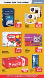 Gazetka promocyjna Famila - Prospekte - Gazetka - ważna od 11.11 do 11.11.2023 - strona 15 - produkty: angebot, angebote, beutel, coca-cola, cola, decke, dolce gusto, ecco, eis, gin, haushaltstücher, hugo, Nescafé, portionsbeutel, reis, Ti, tücher, whiskas, zucker