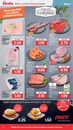 Gazetka promocyjna Famila - Prospekte - Gazetka - ważna od 11.11 do 11.11.2023 - strona 6 - produkty: braten, brot, brötchen, eintopf, eis, fleisch, fleischkäse, fleischsalat, gewürz, gin, Käse, kochschinken, LG, mac, Mett, metten, Mettenden, mit pistazien, pistazien, reis, sac, salami, salat, schinken, schnitten, schnitzel, schwein, schweine, serrano, snack, snacks, Spezi, tesa, Ti, topf, truthahn, wein, weine, wurst