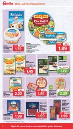 Gazetka promocyjna Famila - Prospekte - Gazetka - ważna od 11.11 do 11.11.2023 - strona 8 - produkty: Alpenhain, beutel, bio, burger, camembert, eis, frico, gutsleberwurst, Käse, käsescheiben, leberwurst, Limburger, Mett, mettwurst, milch, milka, milkana, Pommersche, reis, Rubius, rügenwalder, salakis, Schal, Schale, schinken, Schmelzkäse, schmelzkäsezubereitung, schnitten, Seeluftschinken, St. Mang, Ti, wurst, ZTE, zwiebel, zwiebelmettwurst