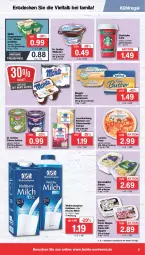 Gazetka promocyjna Famila - Prospekte - Gazetka - ważna od 11.11 do 11.11.2023 - strona 9 - produkty: Becher, beutel, bohne, bohnen, butter, crème fraîche, decke, Dr. Oetker, eis, frische milch, kühlregal, Leuchte, leuchten, lorenz, matjes, meggle, milch, monte, Müller, pizza, pudding, regal, reis, rotkohl, sahne, salat, salate, salz, Schal, Schale, spreewälder, starbucks, Streichzart, Ti, weihenstephan, zott, Zott Monte, ZTE