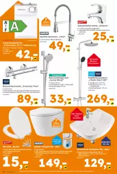 Gazetka promocyjna  - Gazetka - ważna od 18.07 do 18.07.2026 - strona 10 - produkty: armatur, auto, Bau, brause, brauseschlauch, erde, handbrause, passend für alle, schlauch, Spültischarmatur, thermostat, Ti, tisch, vita, Wand-Tiefspül-WC, Wanne, waschtisch, waschtischarmatur, wasser, wc-sitz