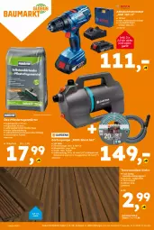 Gazetka promocyjna  - Gazetka - ważna od 18.07 do 18.07.2026 - strona 12 - produkty: akku, armatur, armaturen, Bohrschrauber, Brei, eier, eis, garnitur, Garten, Gartenpumpe, globus fachmärkte, Kraut, ladegerät, LG, reis, rum, sac, schlauch, Ti, wasser