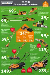 Gazetka promocyjna  - Gazetka - ważna od 18.07 do 18.07.2026 - strona 4 - produkty: akku, auto, Bau, Brei, bürste, bürsten, eis, Garten, Grasschere, heckenschere, Kette, koffer, korb, krone, ladegerät, messer, ohne akku und ladegerät, rasen, rasenmäher, rasentrimmer, Rauch, reis, rwe, säge, Schere, Strauchschere, Ti, tisch, werkzeug