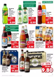 Gazetka promocyjna Kaufland - Gazetka - ważna od 30.03 do 30.03.2022 - strona 25 - produkty: alkohol, aloe vera, angebot, angebote, bier, elle, erfrischungsgetränk, erfrischungsgetränke, frucht, fruchtsaft, getränk, getränke, gin, grapefruit, green tea, kellerbier, limo, limonade, mac, mönchshof, Mountain Dew, natur, Nektar, orange, pils, pilsener, premium pils, radler, reifen, saft, säfte, schöfferhofer, sirup, steiner, Ti, vita, Vitamine, warsteiner