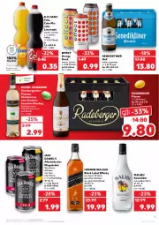 Gazetka promocyjna Kaufland - Gazetka - ważna od 30.03 do 30.03.2022 - strona 5 - produkty: alkohol, angebot, angebote, Benediktiner, Berger, bier, black label, burgunder, chardonnay, cola, decke, Deckel, drink, Effect, elle, energy drink, getränk, gewürz, grauburgunder, jack daniel, jack daniel's, johnnie walker, kokos, lack, Lagerbier, likör, limo, limonade, Malibu, Michel Schneider, Mixgetränk, pils, pilsner, qualitätswein, qualitätsweine, radeberger, radeberger pilsner, riesling, Rivaner, rum, schott, Ti, wein, weine, Weißwein, whiskey, whisky