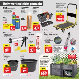 Gazetka promocyjna Thomas Philipps - Gazetka - ważna od 04.05 do 04.05.2024 - strona 23 - produkty: Bau, Baueimer, eimer, eis, Fugenglätter, henkel, Laufen, LG, mac, reis, spachtel, Ti, vorteilspreis, wasser, werkzeug