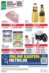 Gazetka promocyjna Metro - GastroJournal - Gazetka - ważna od 12.06 do 12.06.2024 - strona 36 - produkty: abholpreise, angebot, angebote, ariel, auer, cocktail, eimer, eis, eiswürfel, elle, flasche, getränk, getränke, granini, ilag, Metro, Palette, Pods, pute, putenbrust, Rauch, reis, rwe, saft, shake, Ti, vollwaschmittel, waschmittel, würfel