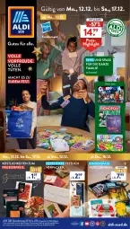 Gazetka promocyjna AldiSud - NÄCHSTE WOCHE - Gazetka - ważna od 17.12 do 17.12.2022 - strona 1 - produkty: aldi, auto, bier, eis, ente, Familienspiel, Kinder, mac, reis, Spiele, Ti, Tüte