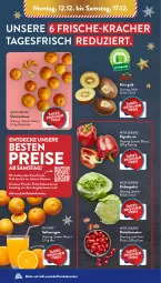 Gazetka promocyjna AldiSud - NÄCHSTE WOCHE - Gazetka - ważna od 17.12 do 17.12.2022 - strona 4 - produkty: aldi, angebot, clementinen, datteltomaten, decke, eimer, eis, eisbergsalat, kiwi, Kiwi Gold, kracher, natur, orange, orangen, paprika, paprika rot, reis, saft, Saftorangen, salat, Ti, tomate, tomaten, ZTE