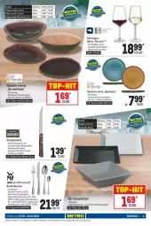 Gazetka promocyjna Metro - NonFood - Gazetka - ważna od 13.07 do 13.07.2022 - strona 3 - produkty: besteck, brut, cin, dessert, Dessertteller, edelstahl, elle, ente, gabel, geschirr, Geschirrserie, Holz, kaffee, latte, LG, Löffel, messer, mikrowelle, pizza, Schal, Schale, Servierplatten, spülmaschinen, steak, steakbesteck, suppe, suppen, teller, Ti, top-hit