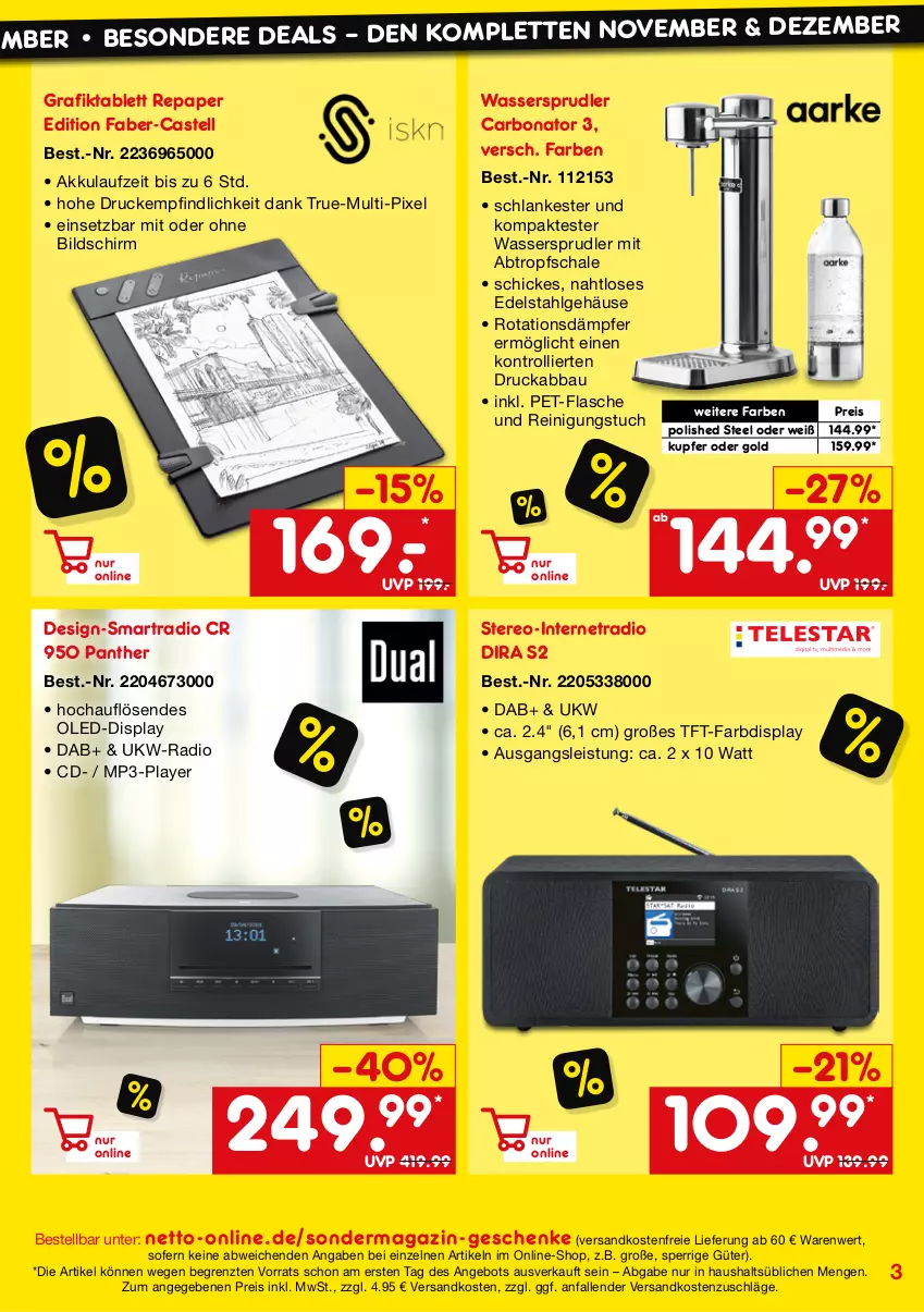 Aktueller Prospekt Netto Marken-Discount - Online-SondermagazinWinter - von 04.11 bis 31.12.2021 - strona 3