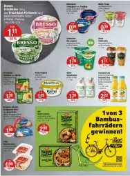 Gazetka promocyjna Vmarkt - Prospekte - Gazetka - ważna od 29.05 do 29.05.2024 - strona 6 - produkty: bambus, Becher, bio, bio-joghurt, bresso, caffe, eis, emmi, feinjoghurt, flasche, frischkäse, froop, gin, iglo, Innocent, joghur, joghurt, Käse, latte, mövenpick, Müller, müller froop, pudding, rama, reis, saft, salat, Sylter, Ti