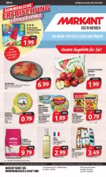 Gazetka promocyjna Markant - Prospekte - Gazetka - ważna od 01.07 do 01.07.2023 - strona 1 - produkty: Bau, beutel, bohne, bohnen, eis, elle, flasche, gewürz, gouda, gutes essen, Käse, milka, milkana, natur, reis, Schal, Schale, schinken, Schinkensteak, Schmelzkäse, Schöller, steak, steaks, tafeläpfel, Ti, uhr, wein, weine, ZTE