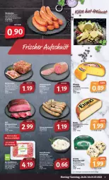 Gazetka promocyjna Markant - Prospekte - Gazetka - ważna od 01.07 do 01.07.2023 - strona 3 - produkty: bio, eier, eintopf, eis, fleisch, gurke, gurken, hackfleisch, holländischer schnittkäse, kartoffel, kartoffelsalat, Käse, mac, reis, salat, schnittkäse, Ti, topf, wurst, ZTE
