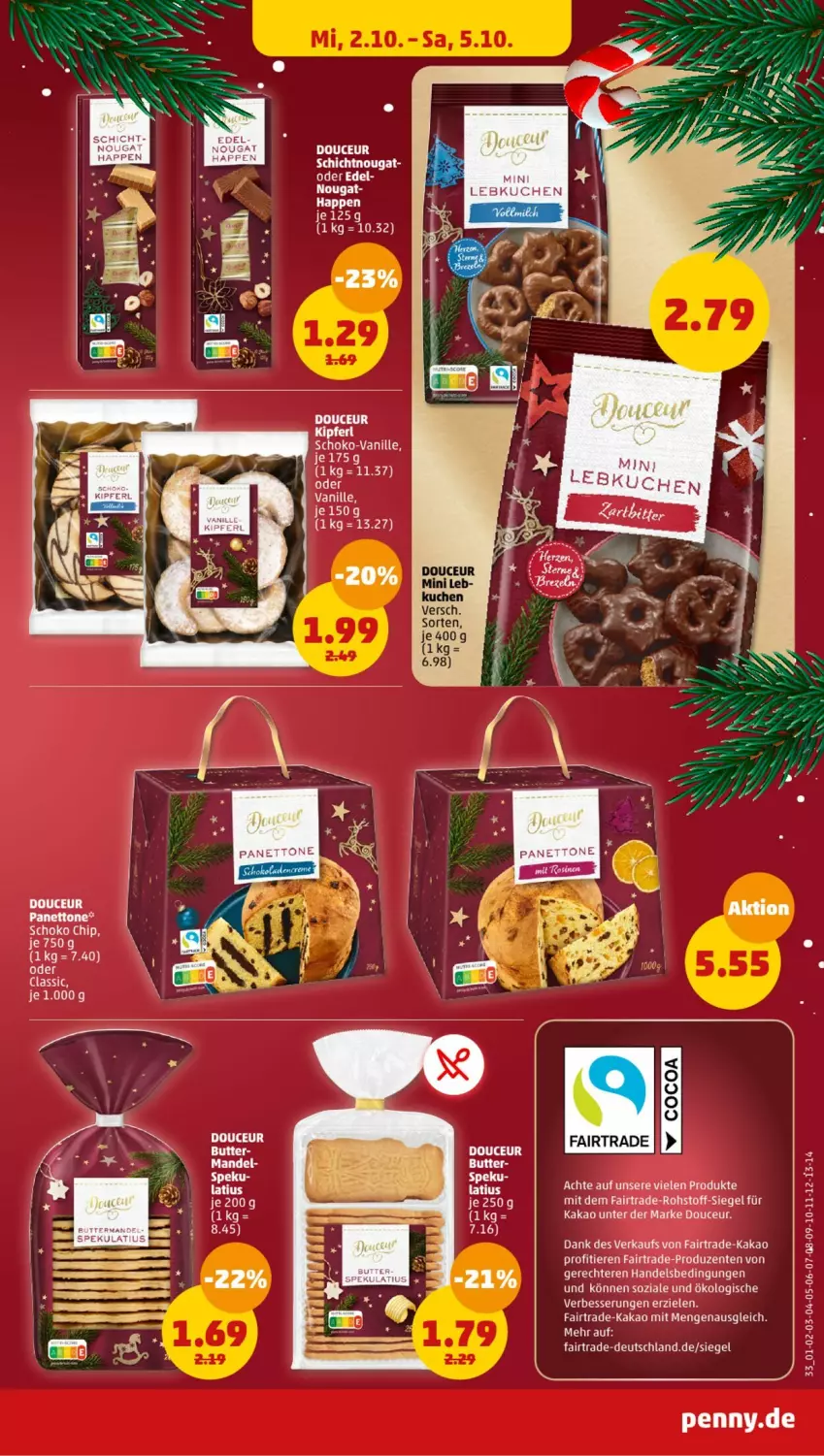 Aktueller Prospekt Penny - Prospekte - von 30.09 bis 05.10.2024 - strona 33 - produkty: butter, ente, kakao, kuchen, Lebkuchen, mandel, schoko, Ti, Tiere, vanille