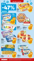 Gazetka promocyjna Penny - Prospekte - Gazetka - ważna od 05.10 do 05.10.2024 - strona 10 - produkty: albray, chavroux, eis, frischkäse, gewürz, gewürzquark, Käse, käsescheiben, knoblauch, LG, margarine, milch, milram, quark, reis, saint albray, Ti, weichkäse, ziegenfrischkäse, ZTE