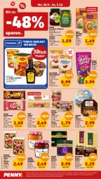 Gazetka promocyjna Penny - Prospekte - Gazetka - ważna od 05.10 do 05.10.2024 - strona 14 - produkty: alkohol, angebot, angebote, Brei, chips, crossies, dr oetker, Dr. Oetker, eis, erde, gewürz, gin, gurke, gurken, Kit Kat, kuchen, Lebkuchen, lion, mac, maggi, milch, milchreis, nuss, payback, reis, Ria, riegel, rum, schoko, schokoriegel, Ti, twix, weck