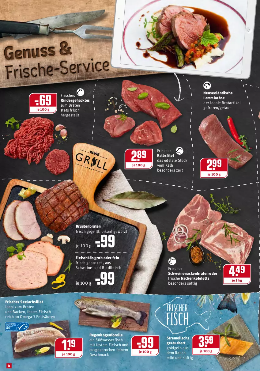 Aktueller Prospekt Rewe - Prospekte - von 07.06 bis 12.06.2021 - strona 4