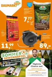 Gazetka promocyjna  - Gazetka - ważna od 11.07 do 11.07.2026 - strona 12 - produkty: Bau, beutel, blume, blumen, erde, Garten, gewinnspiel, globus fachmärkte, grill, grillholzkohle, Holz, holzkohle, Reinigung, sac, SANTE, schlauch, Ti