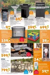 Gazetka promocyjna  - Gazetka - ważna od 11.07 do 11.07.2026 - strona 3 - produkty: Bau, buch, eis, feuerschale, gasgrill, grill, grillrost, hering, Holz, holzkohle, HP, Hüpfburg, insektenschutz, kissen, latte, Liege, lounge-set, mac, piezo-zündung, quad, Rauch, ring, Rückenkissen, Schal, Schale, sekt, sessel, stapelsessel, stuhl, Ti, tisch, tischplatte, Tischplatten, Trampolin, Trichtergrill, Windschutz