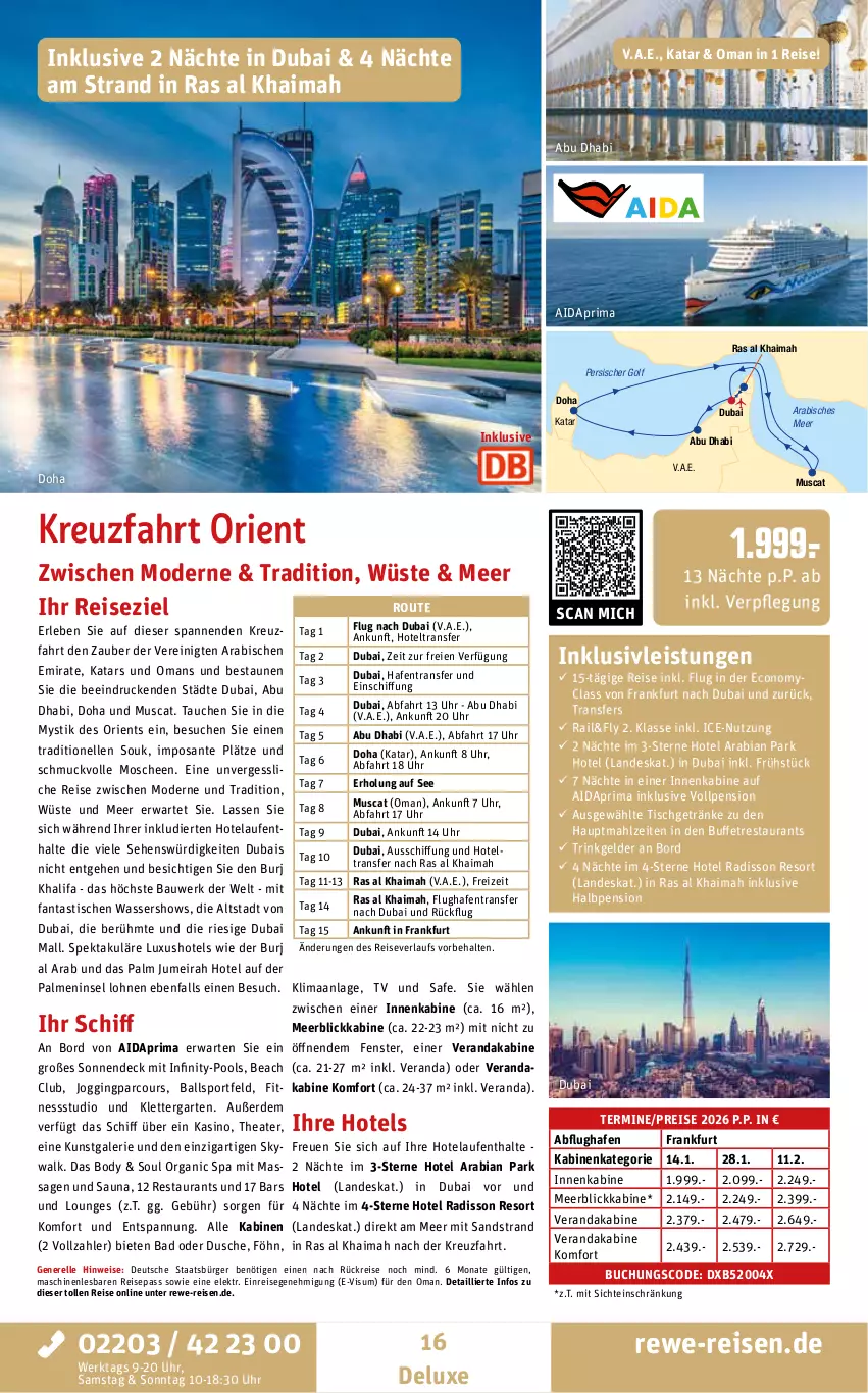 Aktueller Prospekt Rewe Reisen - Reiseprospekt - von 27.06 bis 25.07.2025 - strona 16 - produkty: abis, asti, Bad, ball, Bau, body, buch, dusche, eis, elle, erde, fanta, fenster, Garten, getränk, getränke, gin, inklusivleistungen, Laufen, meerblickkabine, Mode, muscat, pool, reis, reiseverlauf, rel, SANTE, Schmuck, Sport, Thea, Ti, tisch, uhr, wasser