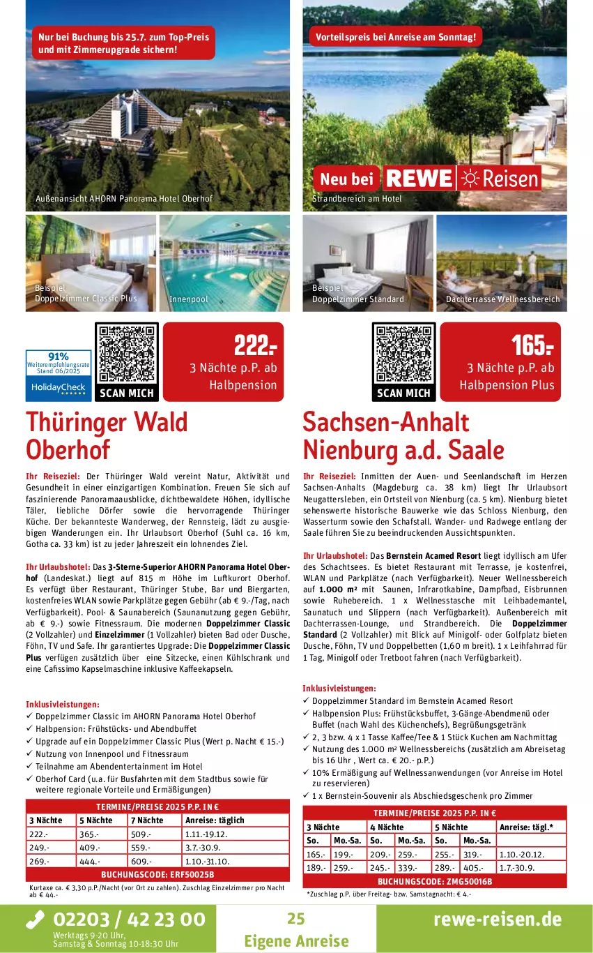 Aktueller Prospekt Rewe Reisen - Reiseprospekt - von 27.06 bis 25.07.2025 - strona 25 - produkty: axe, Bad, Bademantel, Bau, bett, Betten, bier, Brei, brunnen, buch, Cafissimo, dusche, eis, ente, Fahrrad, Garten, Gesundheit, getränk, inklusivleistungen, innenpool, kaffee, kaffeekapseln, Kapselmaschine, küche, Küchen, kuchen, kühlschrank, kurtaxe, Mantel, Mode, natur, pool, rama, reis, ring, rwe, sac, Saunatuch, Schrank, sim, slip, Slipper, stube, Tasche, tasse, tee, Ti, top-preis, tuc, uhr, usb, vorteilspreis, wasser, wellnessbereich