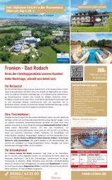 Gazetka promocyjna Rewe Reisen - Reiseprospekt - Gazetka - ważna od 25.07 do 25.07.2025 - strona 23 - produkty: auer, axe, Bad, Bademantel, badetuch, badetuch für, Bau, buch, dell, dusche, eis, Elan, elle, ente, erde, flasche, inklusivleistungen, kaffee, kneipp, küche, Küchen, kurtaxe, Liege, Lusti, Mantel, natur, naturland, reis, Sport, Sprudel, Tasche, tee, Ti, tuc, uhr, wasser, ZTE
