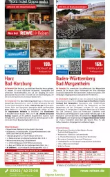 Gazetka promocyjna Rewe Reisen - Reiseprospekt - Gazetka - ważna od 25.07 do 25.07.2025 - strona 24 - produkty: Alwa, angebot, angebote, axe, Bad, Bademantel, Bau, bett, Brei, buch, dusche, eis, elle, Fahrrad, flasche, Gesundheit, getränk, inklusivleistungen, innenpool, kaffee, krone, küche, Küchen, kurtaxe, Liege, Mantel, mineralwasser, Parka, pool, Proviant, reis, rum, Tasche, tee, Ti, tisch, tücher, uhr, wasser, wein, wellnessbereich, Weste