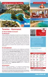 Gazetka promocyjna Rewe Reisen - Reiseprospekt - Gazetka - ważna od 25.07 do 25.07.2025 - strona 3 - produkty: abis, alkohol, alkoholische getränke, angebot, aqua, asti, Bad, ball, buch, Cap, deo, deutschsprachige reiseleitung, eis, elle, ente, erde, getränk, getränke, inklusivleistungen, kaffee, kühlschrank, Liege, mam, Mode, ndk, pool, reis, rel, rezept, rum, Schal, schirme, Schrank, snack, snacks, sonnenschirm, Sport, tee, Ti, uhr, Wanne