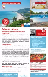 Gazetka promocyjna Rewe Reisen - Reiseprospekt - Gazetka - ważna od 25.07 do 25.07.2025 - strona 5 - produkty: Alwa, angebot, aqua, Bad, ball, bier, Brei, buch, cocktail, cocktails, deutschsprachige reiseleitung, drink, drinks, dusche, eier, eis, Elan, ente, getränk, getränke, inklusivleistungen, kaffee, LG, Liege, mineralwasser, Mode, pool, reis, rel, rezept, Schal, schirme, snack, snacks, spirituosen, Sport, tee, Ti, tisch, tücher, uhr, wasser, Wassersport