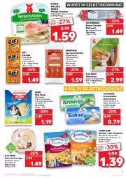 Gazetka promocyjna Kaufland - Gazetka - ważna od 09.02 do 09.02.2022 - strona 21 - produkty: angebot, angebote, bifi, Debreziner, eier, gouda, Käse, kochschinken, landliebe, Maasdam, maasdamer, mac, Mett, mettwurst, nuss, pizza, reifen, rind, rinder, rügenwalder, rügenwalder mühle, sahne, salami, schinken, Schmelzkäse, schmelzkäsezubereitung, schnitten, serrano, snack, Soße, Ti, tisch, weichkäse, wurst, wurst in selbstbedienung, zwiebel, zwiebelmettwurst