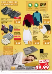 Gazetka promocyjna Kaufland - Gazetka - ważna od 09.02 do 09.02.2022 - strona 28 - produkty: angebot, Anzug, Bau, baumwolle, bett, bio, bio-baumwolle, Clogs, decke, hemd, hemden, Kuschelsocken, perlen, Plüsch, retroshorts, Ria, shorts, slip, slips, socken, Tasche, Ti, Unterhemd, unterhemden, Unterwäsche, wolle, ZTE