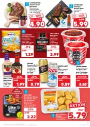 Gazetka promocyjna Kaufland - Gazetka - ważna od 09.02 do 09.02.2022 - strona 3 - produkty: agrarfrost, angebot, angebote, bbq-sauce, beef, beutel, bier, bites, bratwurst, chicken wings, Crazy Frites, eimer, eis, fleisch, gewürz, gin, Griddies, grill, grillrippe, kartoffel, Lagerbier, Like Meat, mac, Mantel, nuggets, purland, rind, rinder, Rindersteak, sauce, schwein, snack, snacks, soja, steak, Ti, wein, wurst