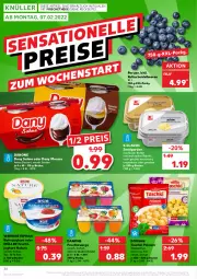 Gazetka promocyjna Kaufland - Gazetka - ważna od 09.02 do 09.02.2022 - strona 36 - produkty: angebot, Becher, beere, beeren, beutel, butter, danone, danone fruchtzwerge, Dany, dany sahne, dessert, dovgan, eis, frucht, fruchtjoghurt, fruchtzwerge, heidelbeere, heidelbeeren, joghur, joghurt, LG, mousse, Müller, natur, pelmeni, quetschbeutel, rahmjoghurt, rapsöl, reis, sahne, salz, Streichzart, Tasche, taschen, taschki, Ti, weihenstephan, ZTE