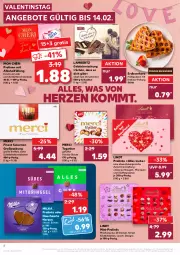 Gazetka promocyjna Kaufland - Gazetka - ważna od 09.02 do 09.02.2022 - strona 8 - produkty: alkohol, Amber, angebot, angebote, backwaren, frische backwaren, gebäckmischung, Hefe, kirsch, kirsche, lambertz, leine, likör, lindt, marzipan, merci, milka, Mon Chéri, pralinen, schoko, schokolade, schokoladen, Ti, Trüffel, Zartbitterschokolade, ZTE