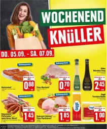 Gazetka promocyjna Edeka - Prospekte - Gazetka - ważna od 07.09 do 07.09.2024 - strona 26 - produkty: balsam, balsamico, eier, eis, emmentaler, essig, flasche, fleisch, gaggli, HP, jumbo, Käse, Kühne, Nackensteak, nudel, nudeln, paprika, pfeffer, Pfefferbeißer, pute, Rauch, schinken, schwein, Speck, steak, wein