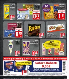 Gazetka promocyjna Edeka - Prospekte - Gazetka - ważna od 07.09 do 07.09.2024 - strona 9 - produkty: beutel, coupon, katjes, keks, kekse, Kinder, leibniz, nesquik, rabatt-coupon, schogetten, snack, Ti, waffeln