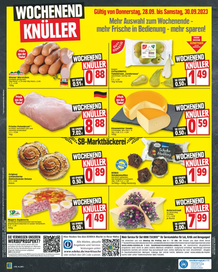 Aktueller Prospekt Edeka - Angebote der Woche - von 25.09 bis 30.09.2023 - strona 16 - produkty: angebot, angebote, deka, eis, elle, LG, Liege, papier, reis, rel, telefon, Ti, uhr, ZTE