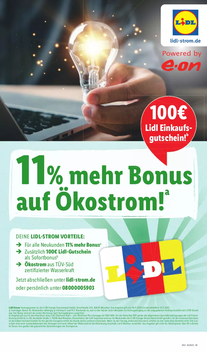 Aktueller Prospekt Lidl - Aktionsprospekt - von 06.11 bis 11.11.2023 - strona 59 - produkty: angebot, Bad, brut, eis, elle, gin, gutschein, kraft, LG, Rauch, reifen, reis, Ti, usb, wasser, ZTE