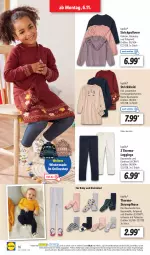 Gazetka promocyjna Lidl - Aktionsprospekt - Gazetka - ważna od 11.11 do 11.11.2023 - strona 22 - produkty: angebot, Bau, baumwolle, bio, bio-baumwolle, dell, eis, elle, gin, hose, kleid, leggings, lupilu, Mode, ndk, Pullover, reine baumwolle, reis, rum, Schal, Schale, Strickkleid, Strickpullover, Strumpfhose, Thermoleggings, Thermostrumpfhose, Ti, wolle, ZTE