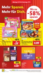 Gazetka promocyjna Lidl - Aktionsprospekt - Gazetka - ważna od 11.11 do 11.11.2023 - strona 8 - produkty: angebot, backfisch, bella crema, bohne, bohnen, coupon, eis, elle, filegro, fisch, frucht, fruchtgummi, iglo, katjes, melitta, milka, ndk, Ofen, ofen-backfisch, preisvorteil, reis, Schal, Schale, teller, Ti, vita